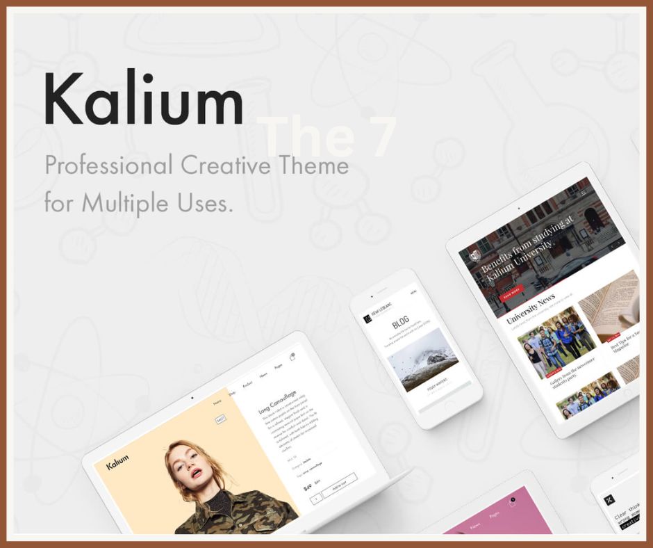 Kalium,  best selling WordPress Theme in 2022
