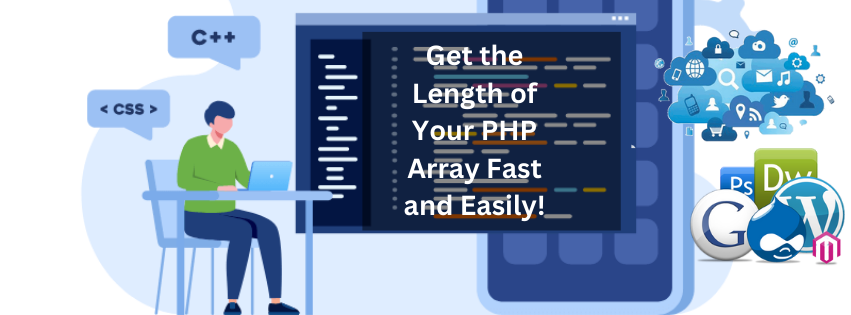The count() function is one of the most popular ways to get the length of a PHP array.